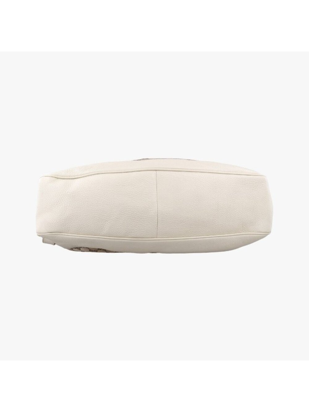 Gucci Bamboo Beige White Canvas Leather - Picture 3 of 16